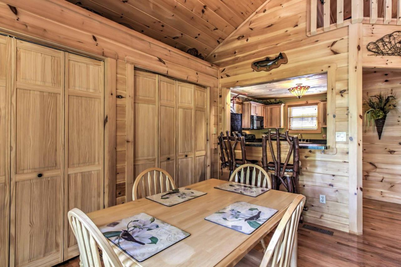 Private Sevierville Cabin With Mountain Views And Loft Eksteriør billede