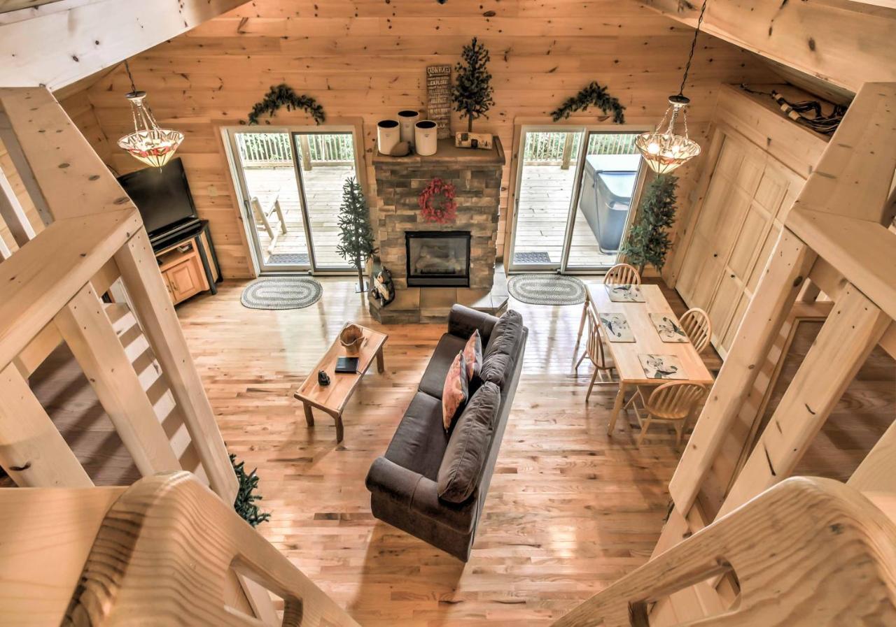Private Sevierville Cabin With Mountain Views And Loft Eksteriør billede